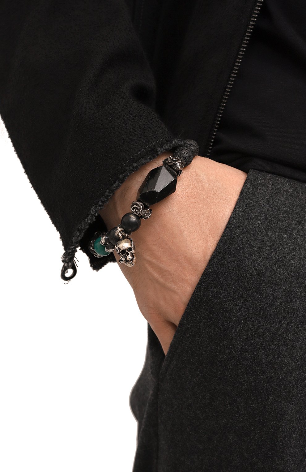 Браслет ангелы и демоны GL JEWELRY серебряного цвета по цене 40680 руб., арт. PB685, фото 2 Браслет ангелы и демоны GL JEWELRY, арт. PB685, фото 2