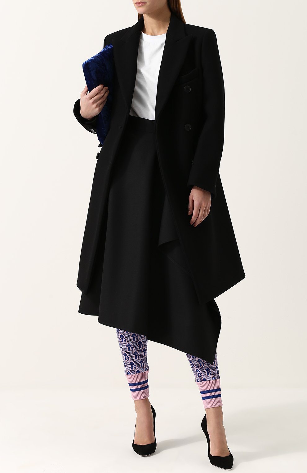 Вязаные легинсы с принтом GUCCI, арт. 478759/X9A23, фото 2