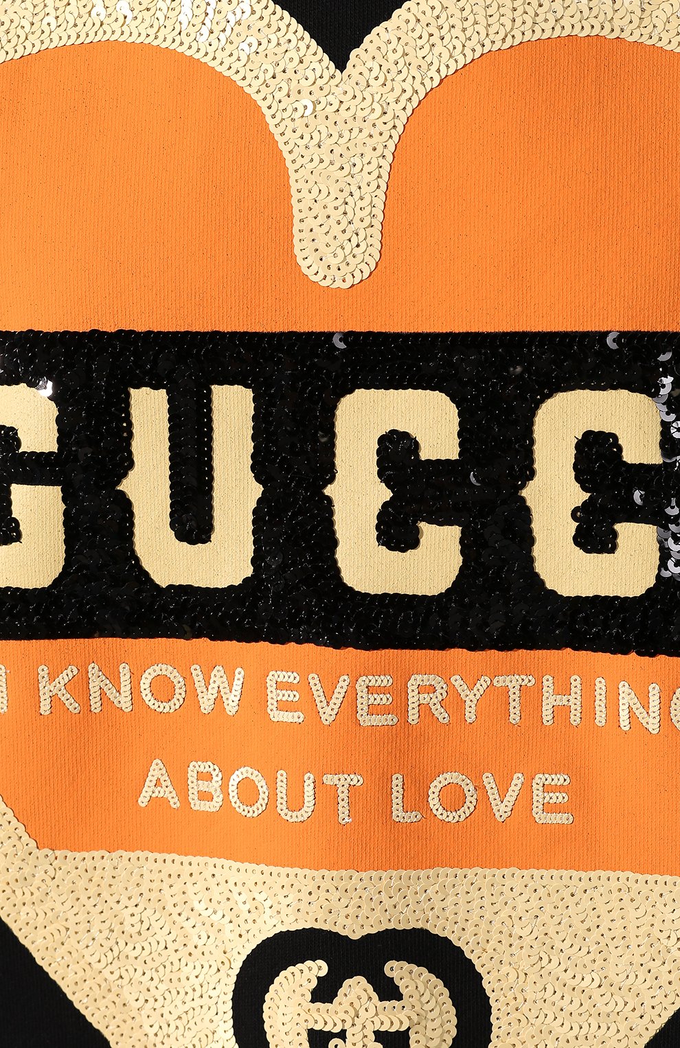 Хлопковый свитшот GUCCI, арт. 469250/XJB78, фото 5