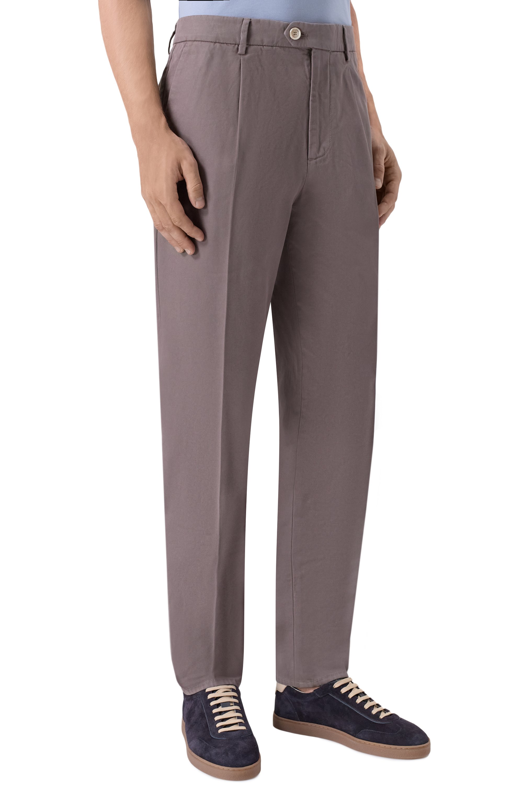 Хлопковые брюки BRUNELLO CUCINELLI, арт. M252DE1450, фото 3