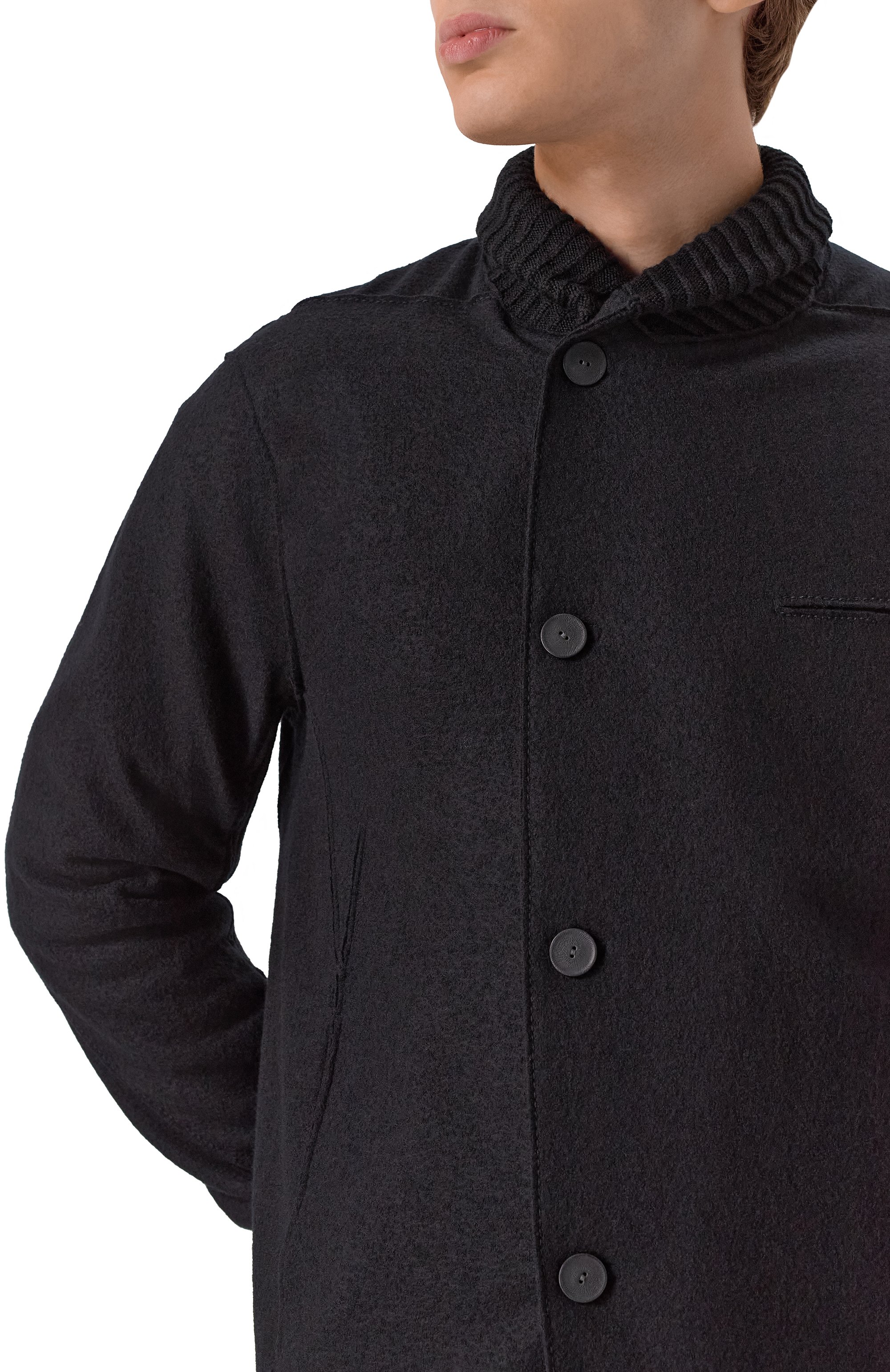 Шерстяной бомбер TRANSIT, арт. CFUTRBK206, фото 5