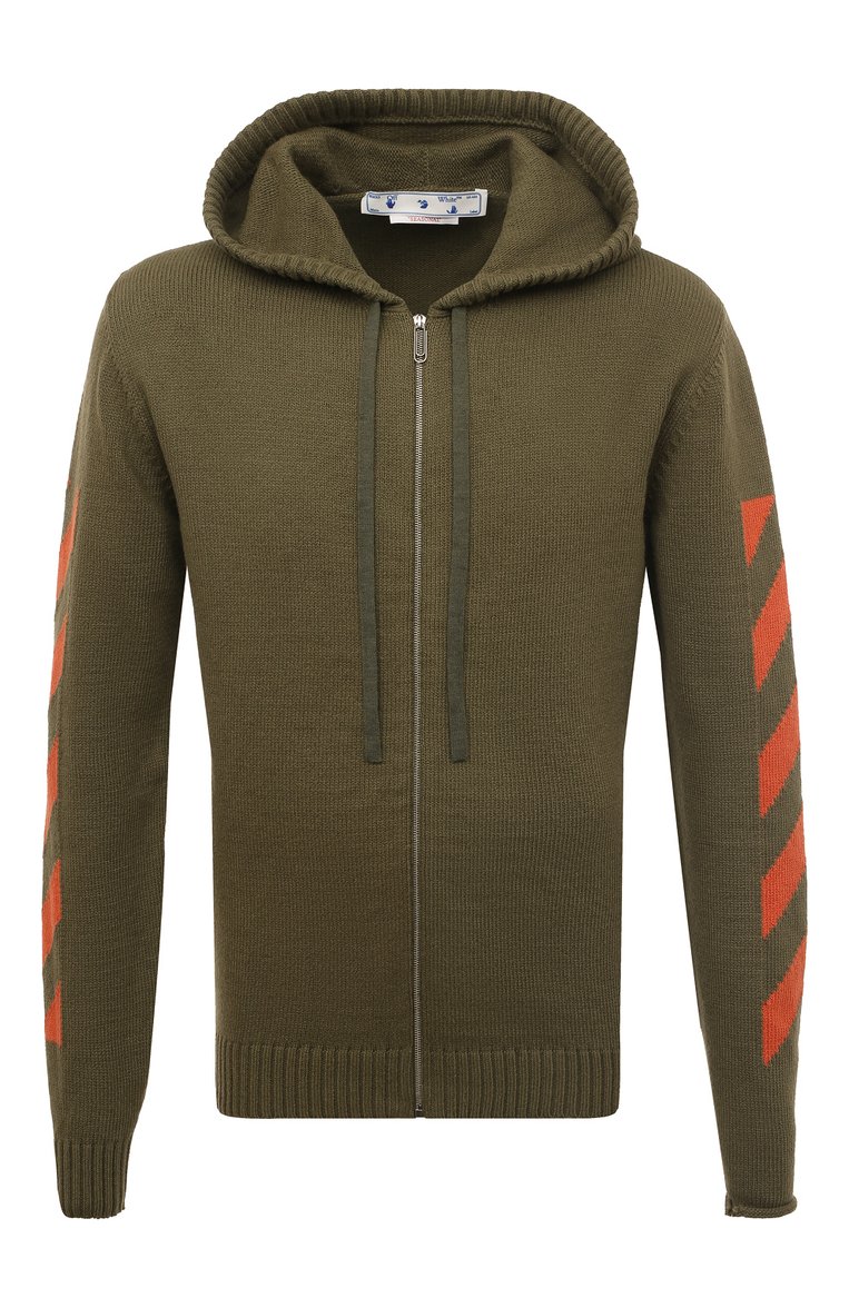Хлопковый кардиган OFF-WHITE, арт. OMHA080F22KNI0015620, фото 1