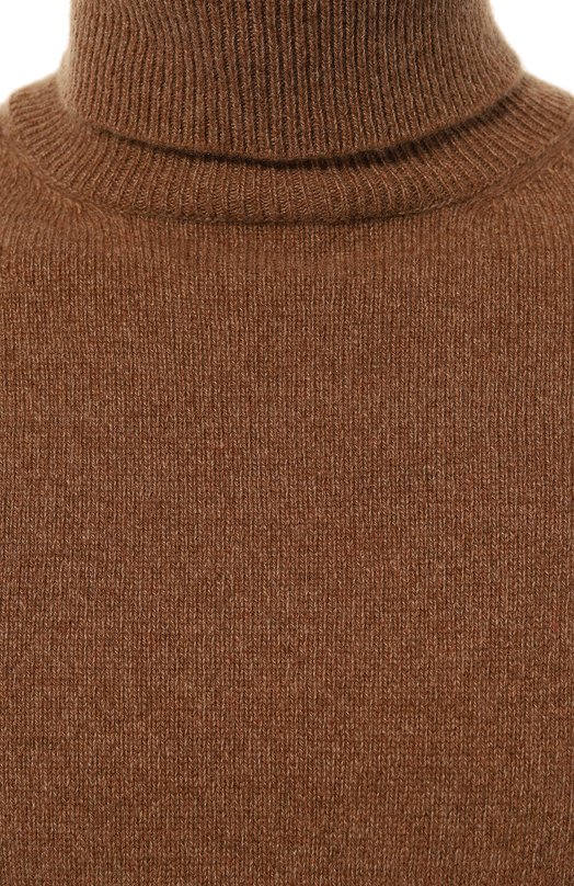 Свитер из кашемира и шерсти Corneliani 94M542-9425178 Коричневый  94M542-9425178 Фото 5