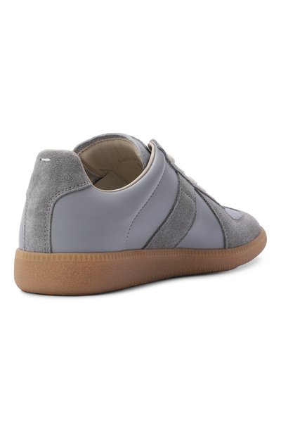 Кожаные кеды replica MAISON MARGIELA серого цвета по цене 81850 руб., арт. S58WS0109/P1895, фото 5 Кожаные кеды replica MAISON MARGIELA, арт. S58WS0109/P1895, фото 5