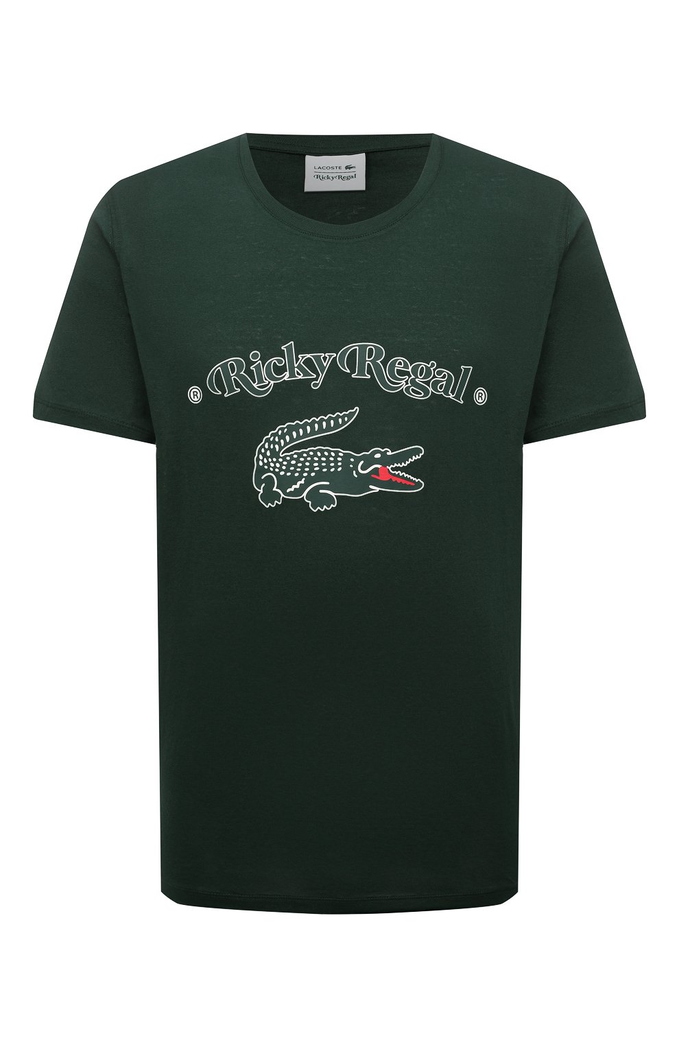 Хлопковая футболка lacoste x ricky regal LACOSTE, арт. TH1745, фото 1
