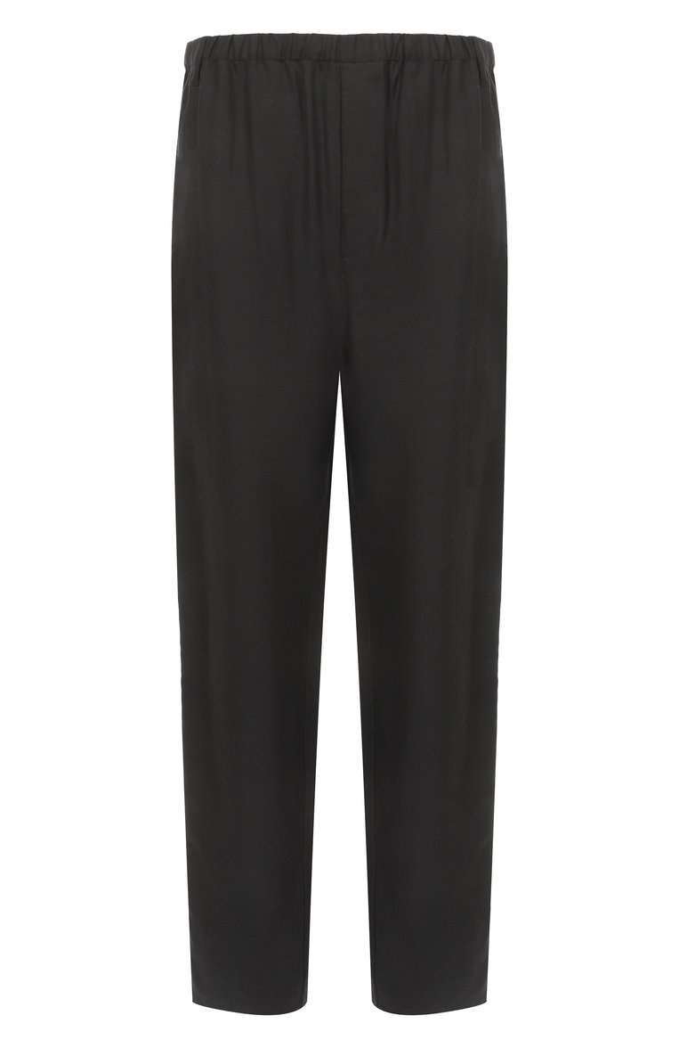 Брюки из вискозы SAINT LAURENT, арт. 717375Y1G68 1000, фото 1