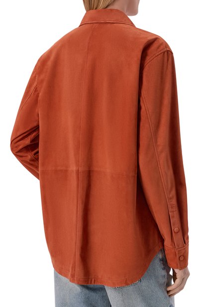 Замшевая рубашка MVST, арт. M26.2PW.L022/METIS SUEDE 0.4 MM, фото 4