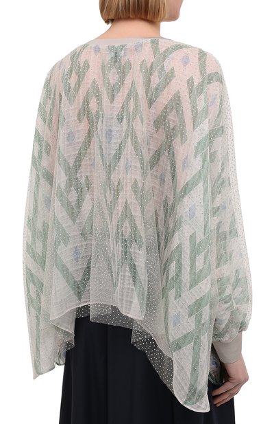 Блузка из шелка и вискозы GIORGIO ARMANI, арт. 1SHCCZ13/TZ818, фото 4