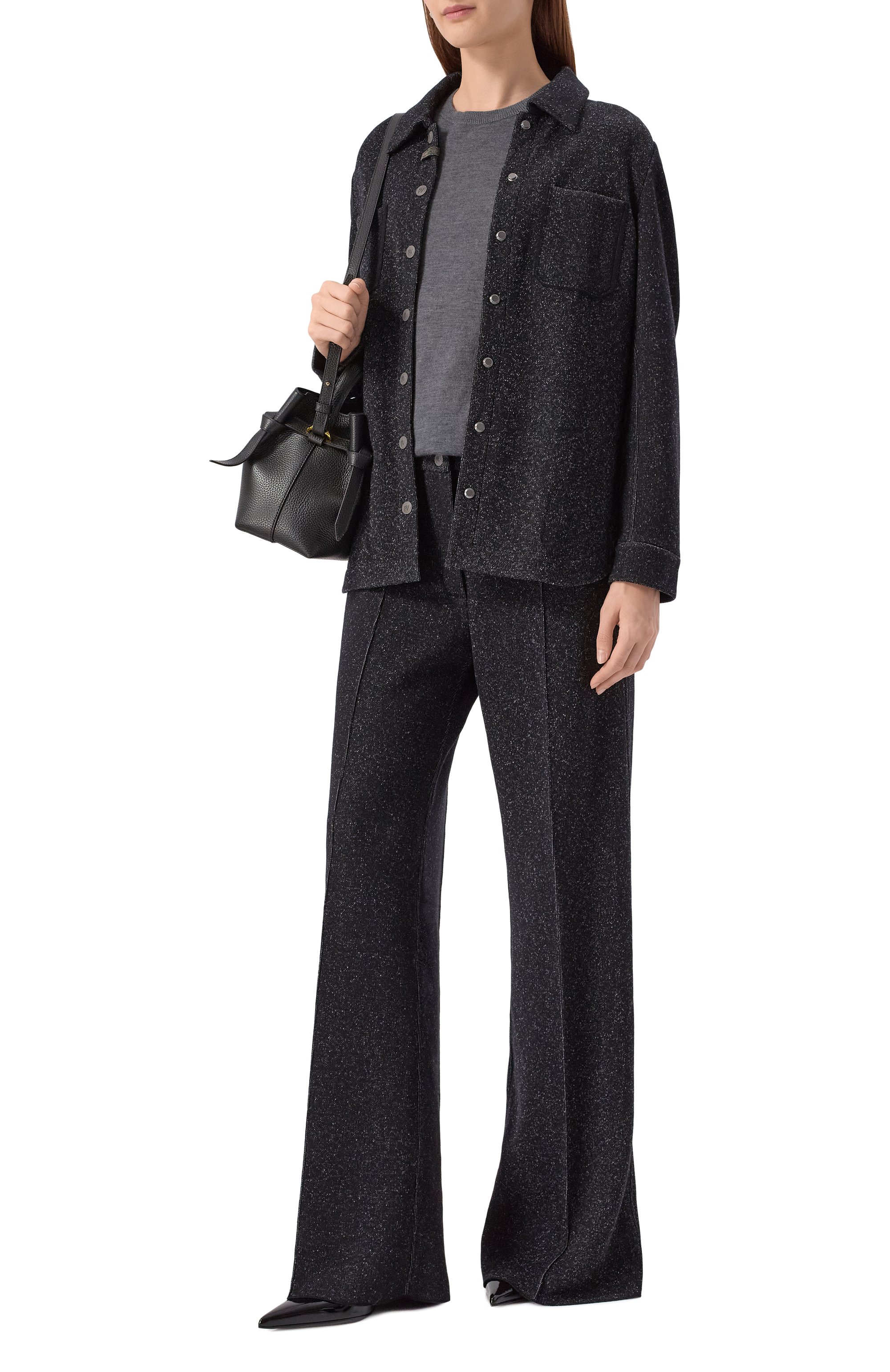 Шерстяной кардиган FREEAGE, арт. WW26.BL023.2003.900, фото 2