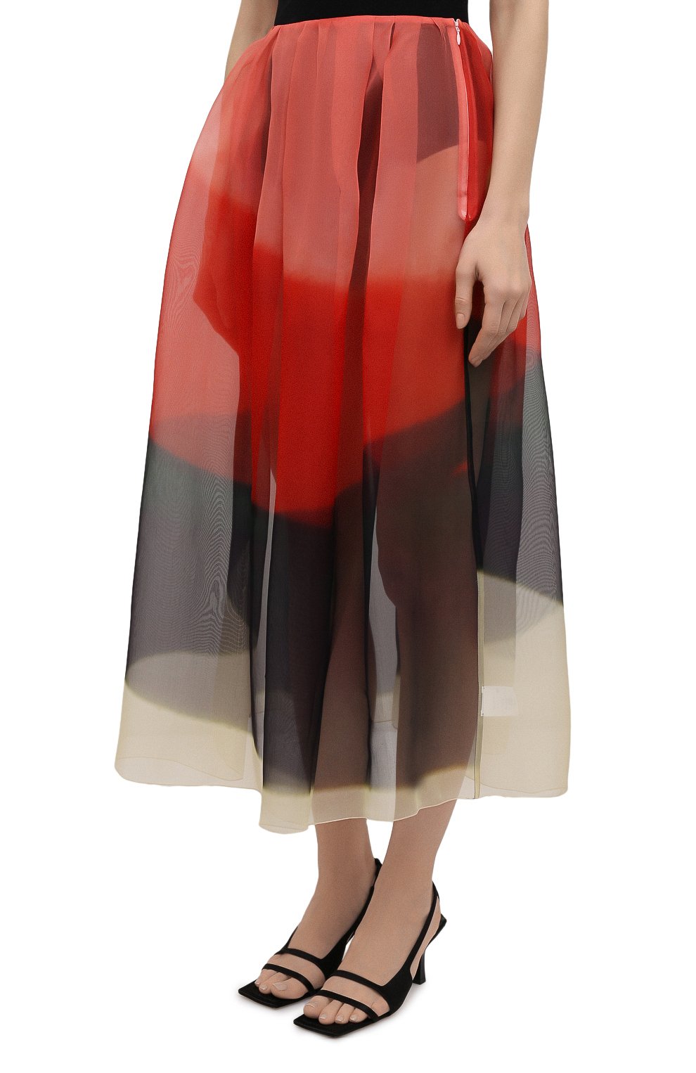 Шелковая юбка DRIES VAN NOTEN, арт. 211-10803-2086, фото 3