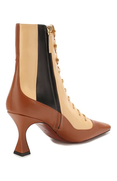 Кожаные ботильоны duck lace MANU ATELIER, арт. M002CB, фото 4