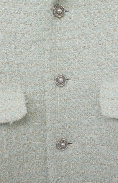 Пальто bridget SASHA KIM голубого цвета по цене 42900 руб., арт. УТ-00001612, фото 3 Пальто bridget SASHA KIM, арт. УТ-00001612, фото 3