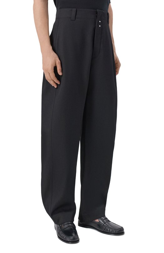 Шерстяные брюки Jacquemus 26EPAM00549/AW00739 Чёрный  26EPAM00549/AW00739 Фото 3