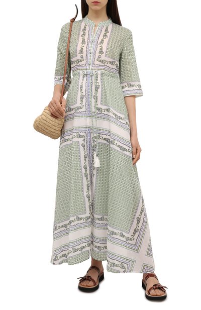 Хлопковое платье TORY BURCH, арт. 83310, фото 2