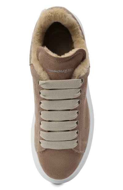 Замшевые кеды oversized ALEXANDER MCQUEEN, арт. 609650/WHWJ8, фото 5