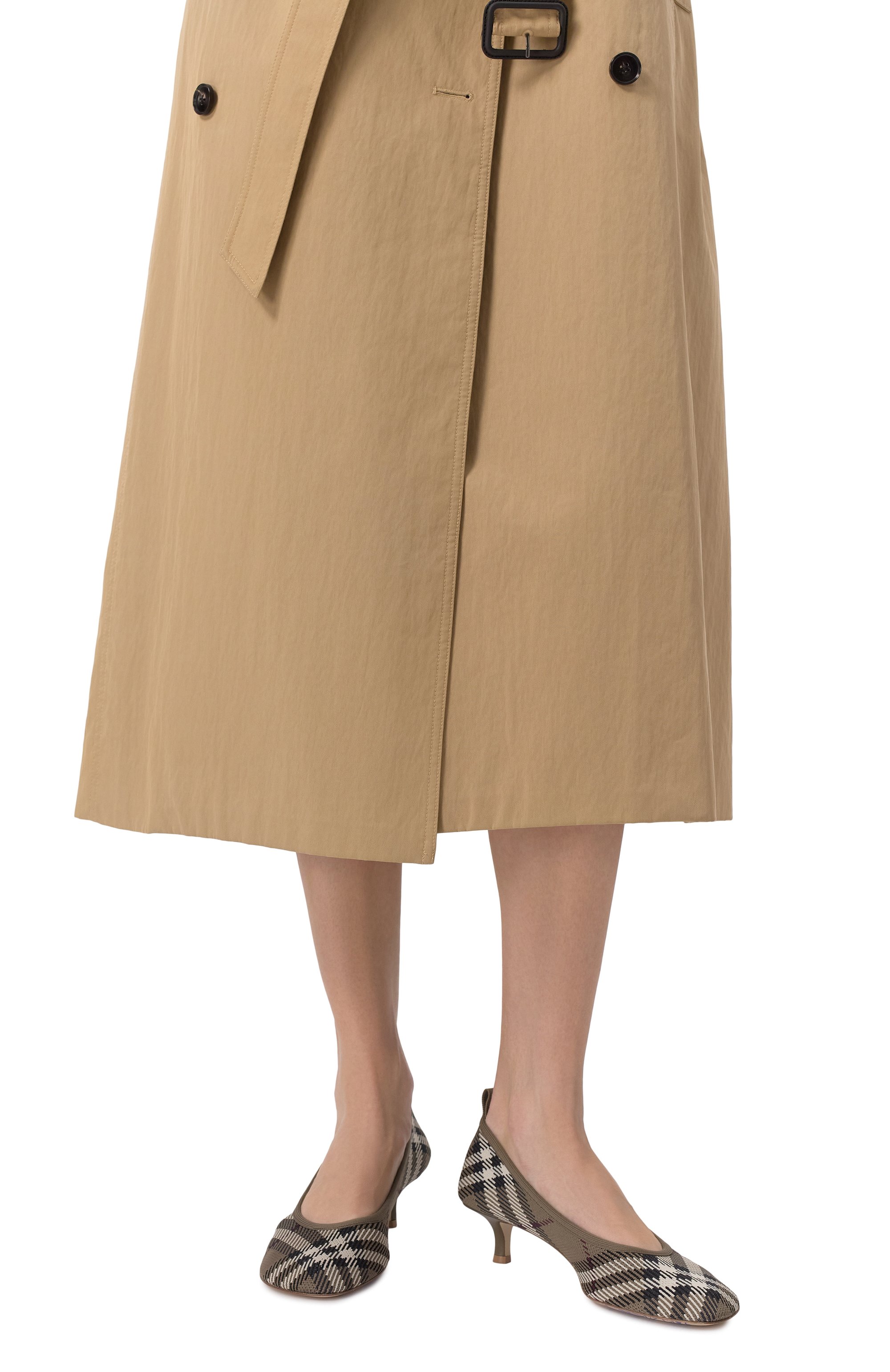 Текстильные туфли baby 45 BURBERRY, арт. 8102595, фото 3