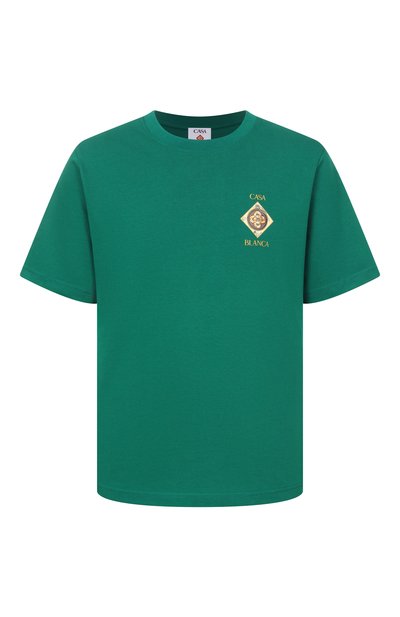 Мужская хлопковая футболка CASABLANCA, арт. M-SS26-JTS-001-03