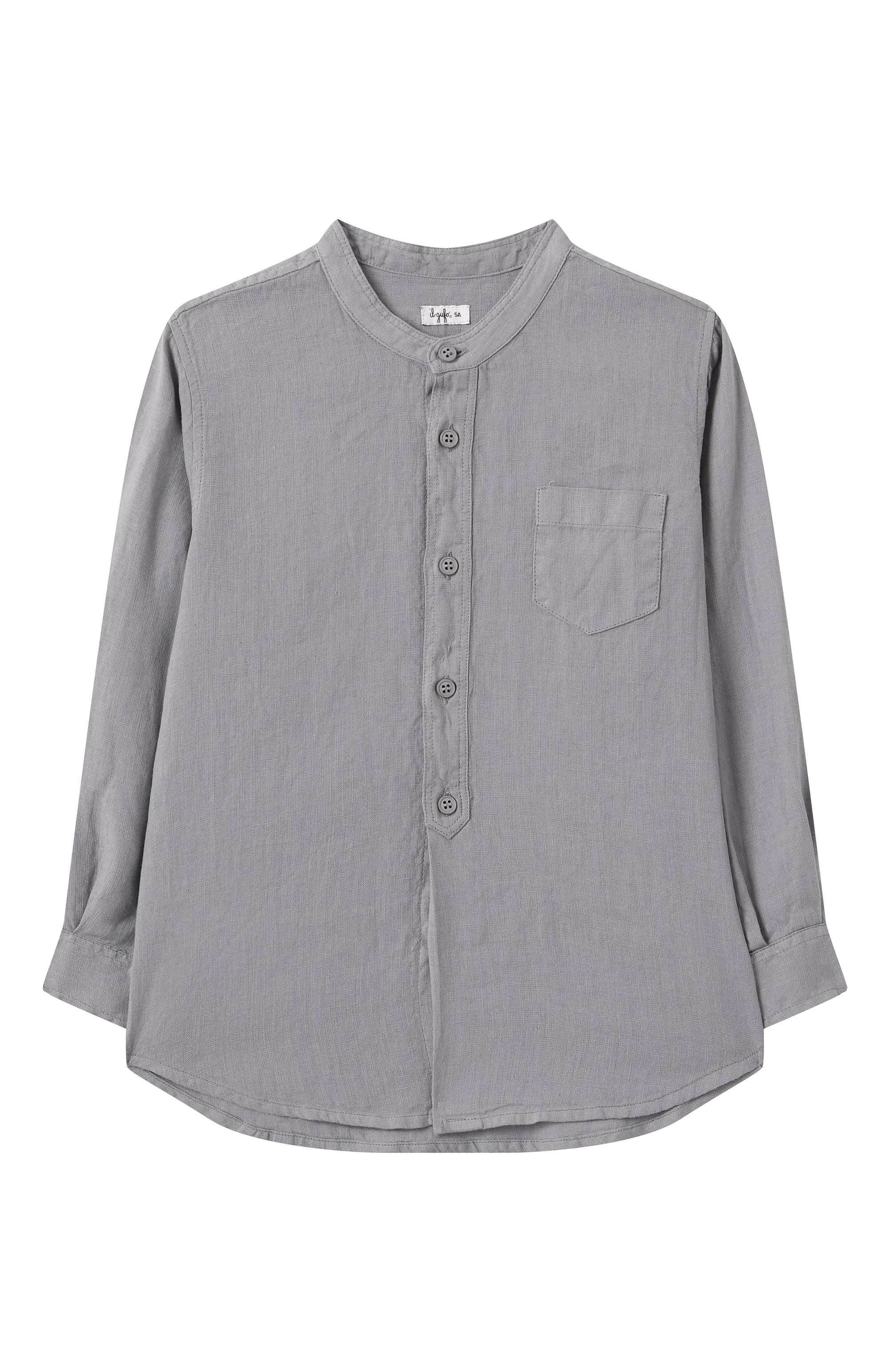 Льняная рубашка IL GUFO, арт. P25CL016L6006/5A-8A, фото 1