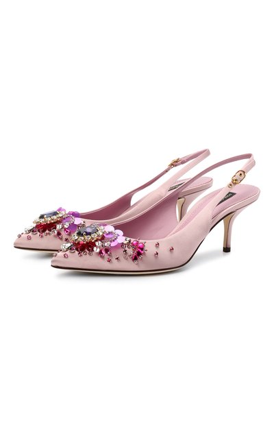 Текстильные туфли DOLCE & GABBANA, арт. CG0426/AW134, фото 1