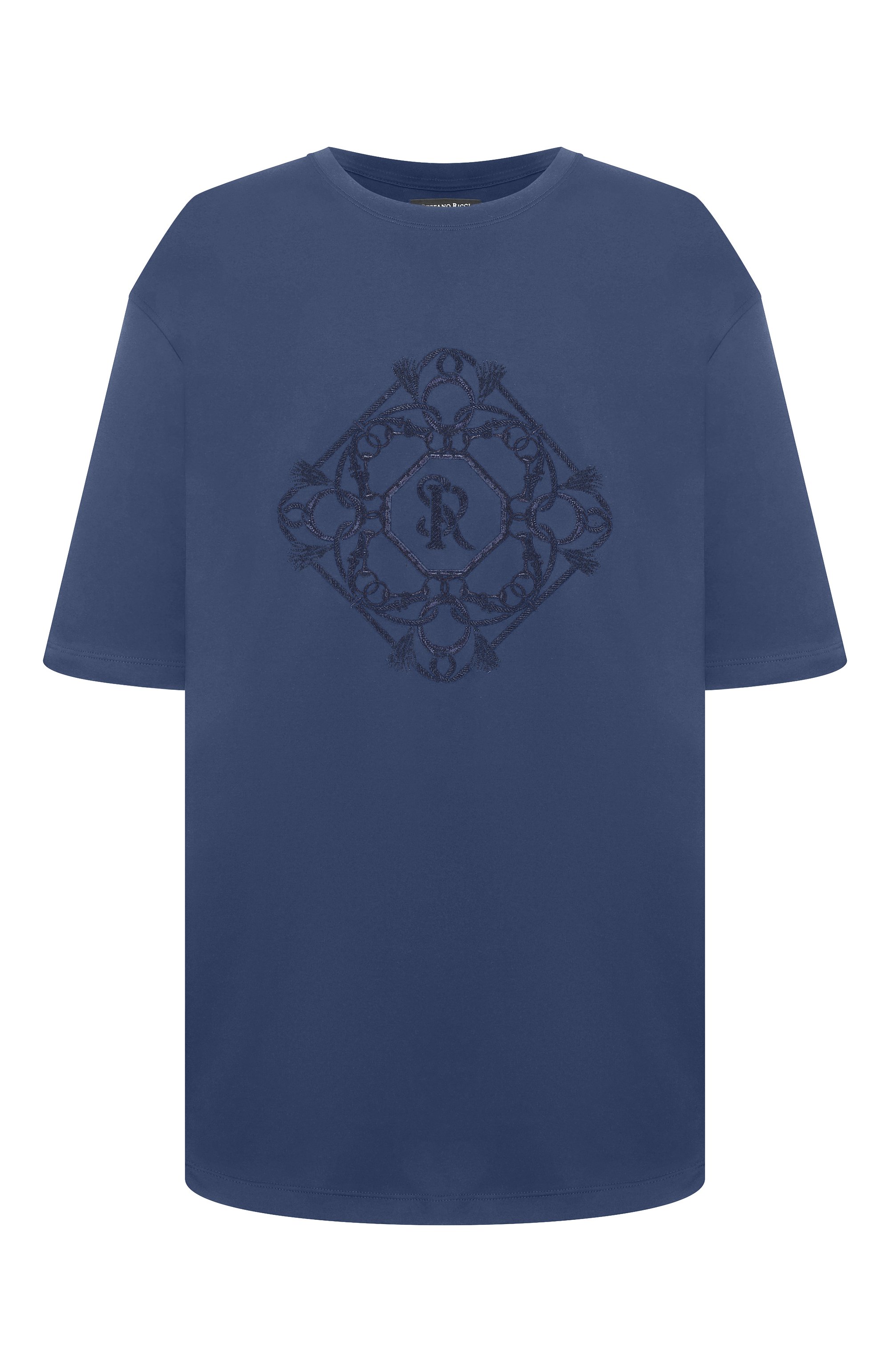 Хлопковая футболка STEFANO RICCI, арт. MNH6104930/LUXT, фото 1