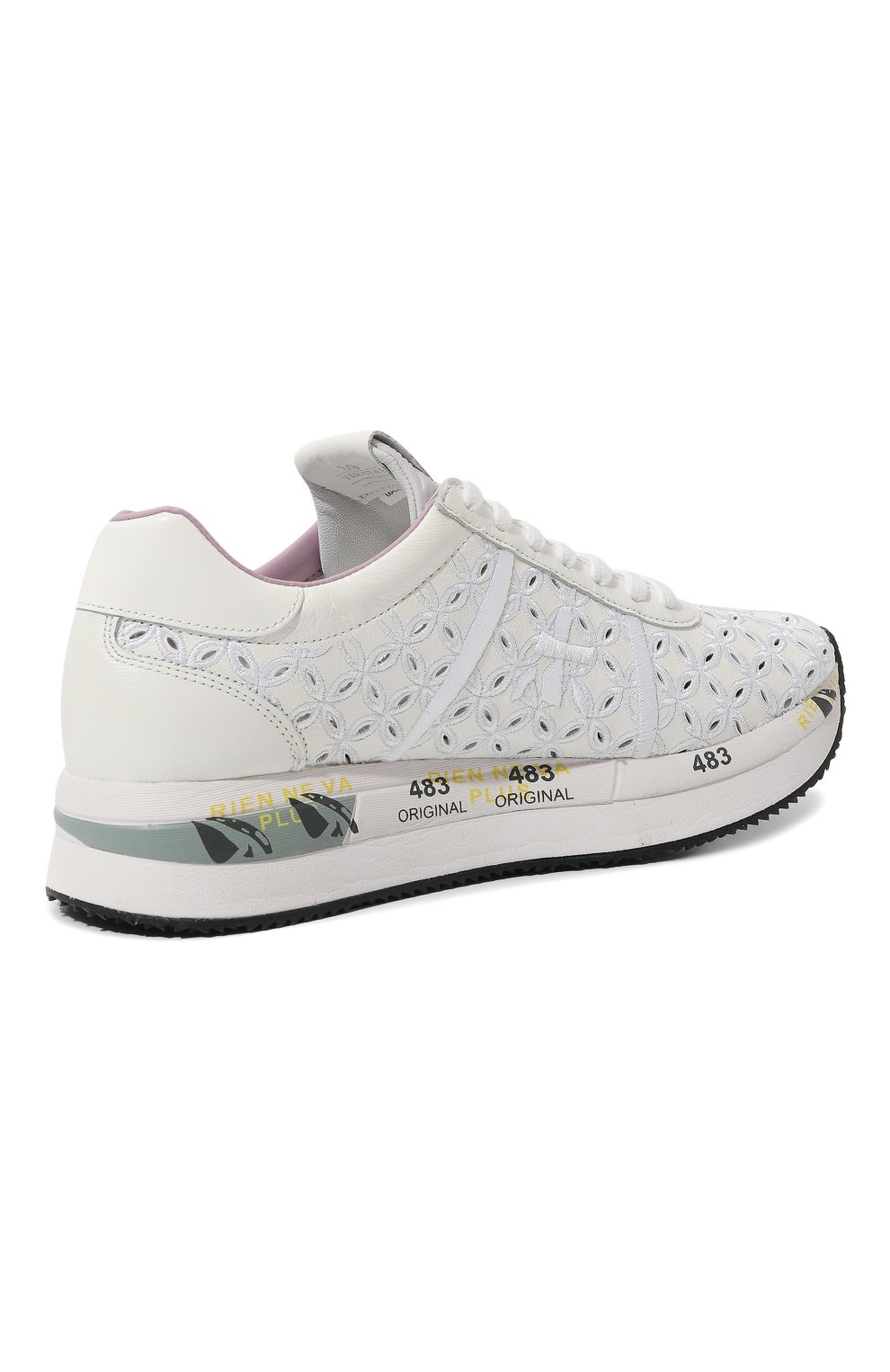 Кожаные кроссовки conny PREMIATA, арт. C0NNY/VAR 6749, фото 5