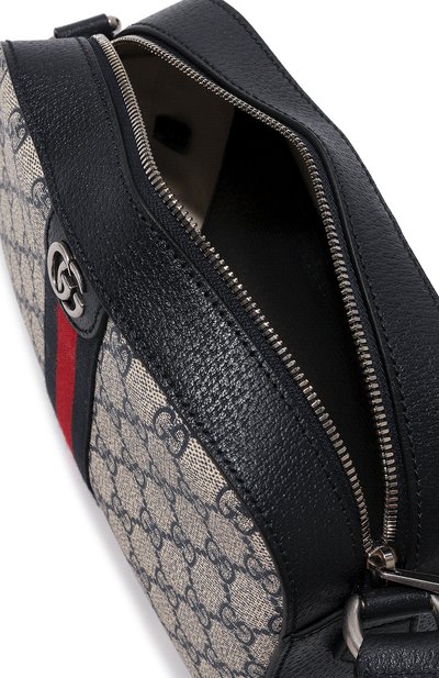 Сумка ophidia gg GUCCI темно-синего цвета по цене 158400 руб., арт. 681064 96IWN, фото 5 Сумка ophidia gg GUCCI, арт. 681064 96IWN, фото 5