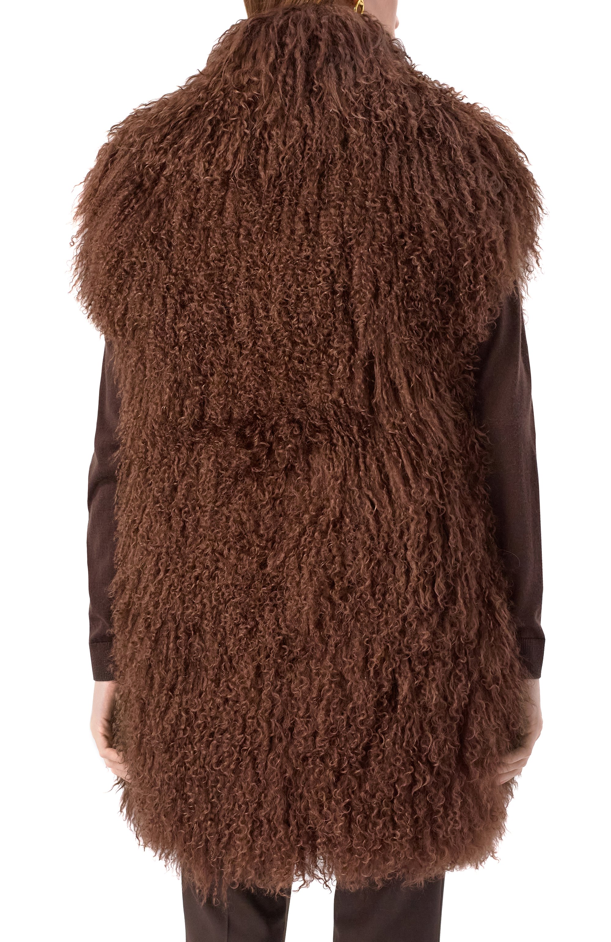 Жилет из овчины JACOB LEE, арт. WTJ20261-VESTAW25B, фото 4