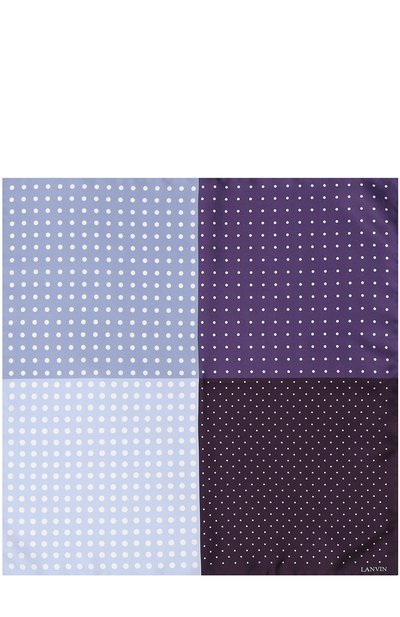 Шелковый платок с узором LANVIN, арт. 5833/HANDKERCHIEF, фото 2
