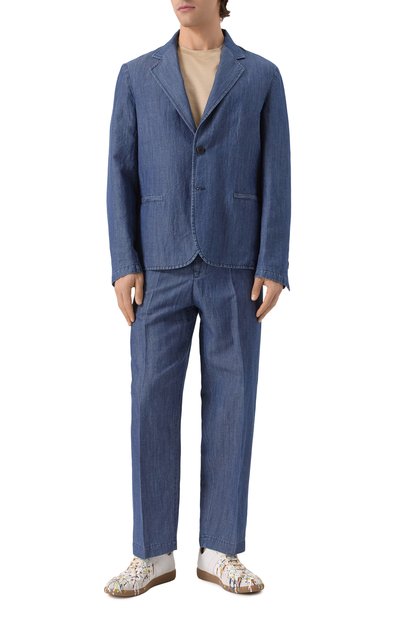 Пиджак из хлопка и льна INLINUM, арт. JAC0B, фото 3