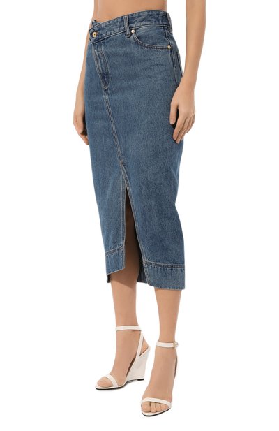 Джинсовая юбка JACQUEMUS, арт. 24H243DE046/1513, фото 3