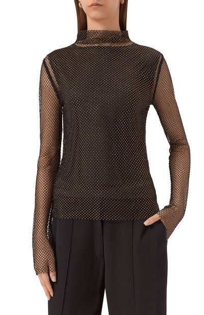 Топ с отделкой стразами SPORTMAX, арт. GERARDA, фото 3