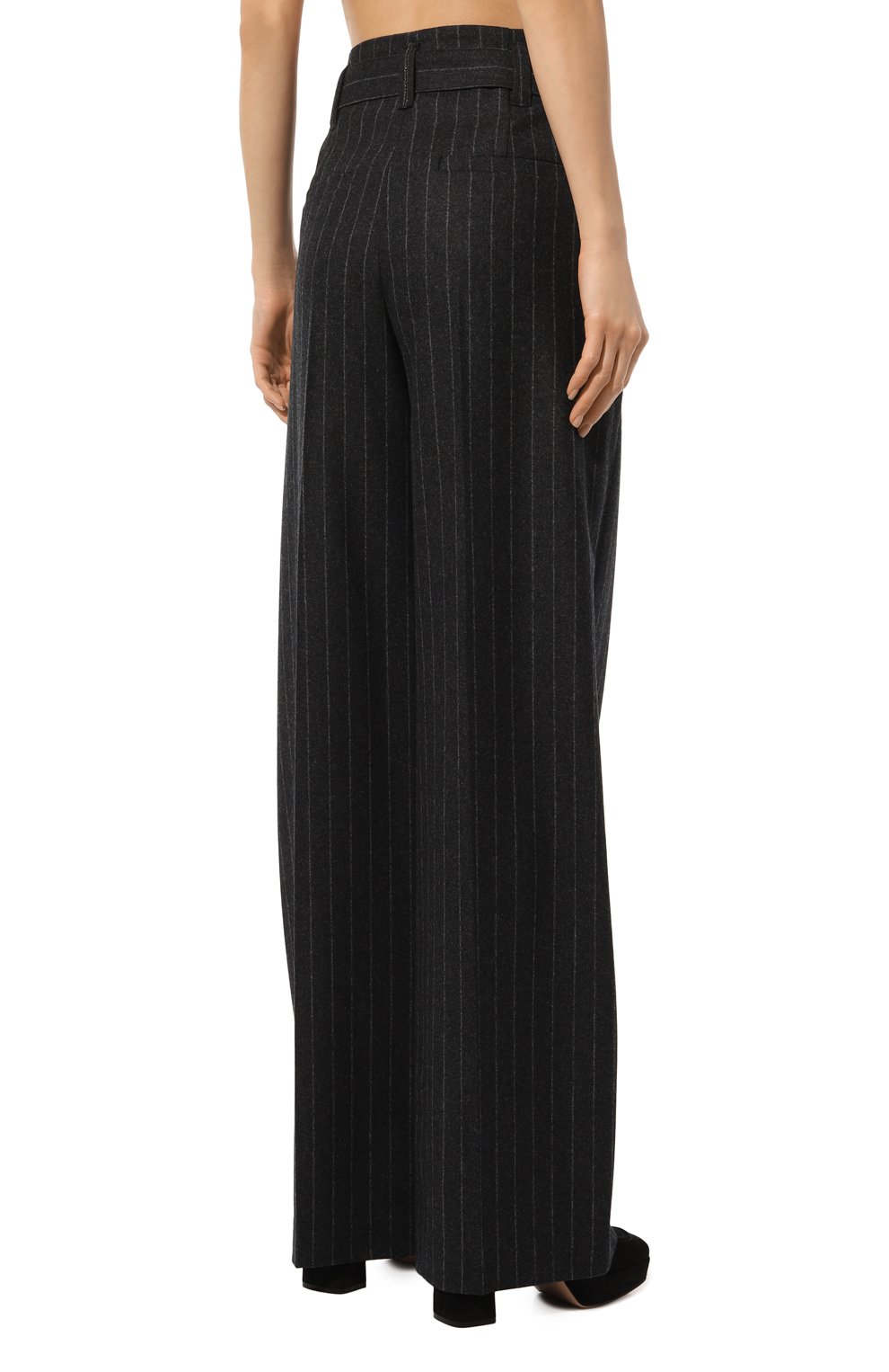 Шерстяные брюки BRUNELLO CUCINELLI, арт. ME208P8692, фото 4