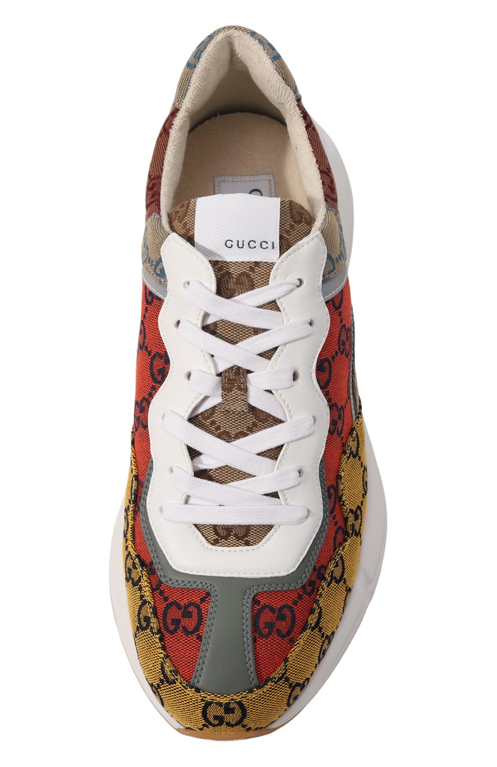 Текстильные кроссовки rhyton GUCCI, арт. 663659 2UZJ0, фото 6