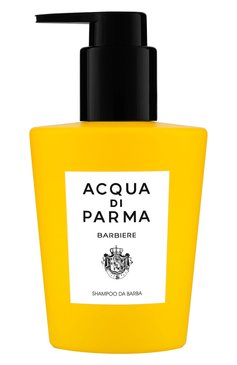 Мужская шампунь для бороды barbiere (200ml) ACQUA DI PARMA бесцветного цвета, арт. 52001 | Фото 1 (Назначение: После бритья; Материал внутренний: Не назначено; Тип продукта: Шампуни; Региональные ограничения белый список (Axapta Mercury): Не проставлено; Нос: Не проставлено; Статус проверки: Проверена категория)