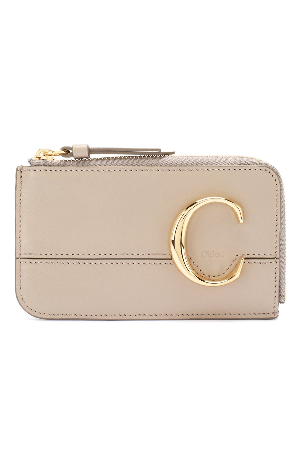 Кожаный футляр для кредитных карт CHLOÉ, арт. CHC19UP059A37, фото 1