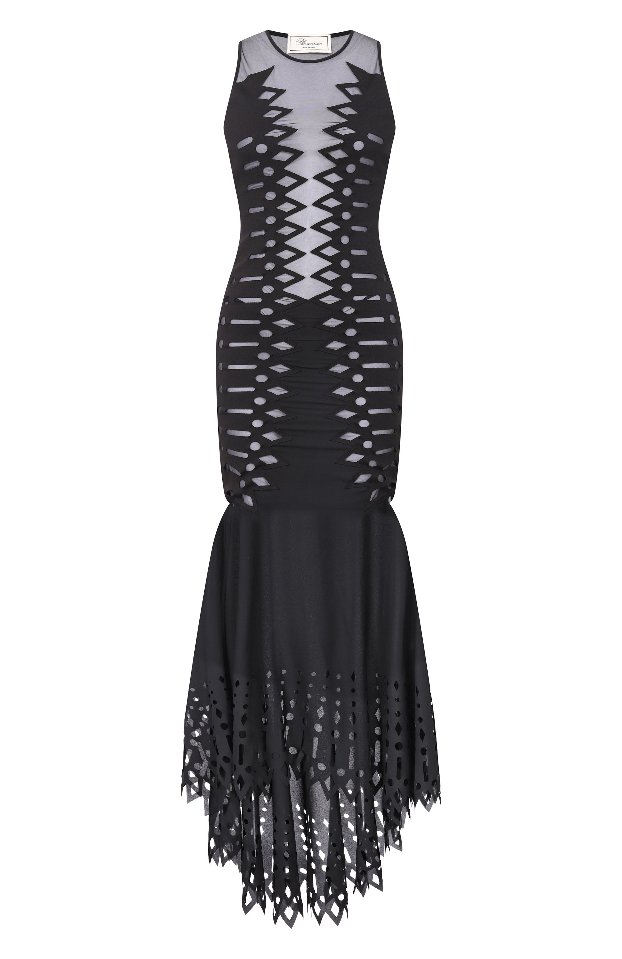 Платье BLUMARINE черного цвета по цене 211000 руб., арт. 2A755A, фото 1 Платье BLUMARINE, арт. 2A755A, фото 1