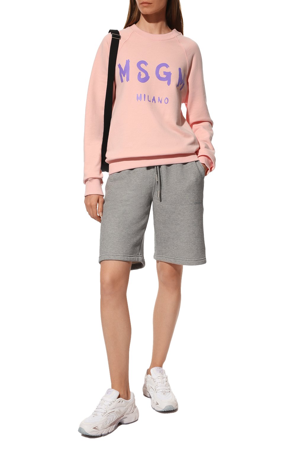Хлопковый свитшот MSGM, арт. 3241MDM513 227299, фото 2