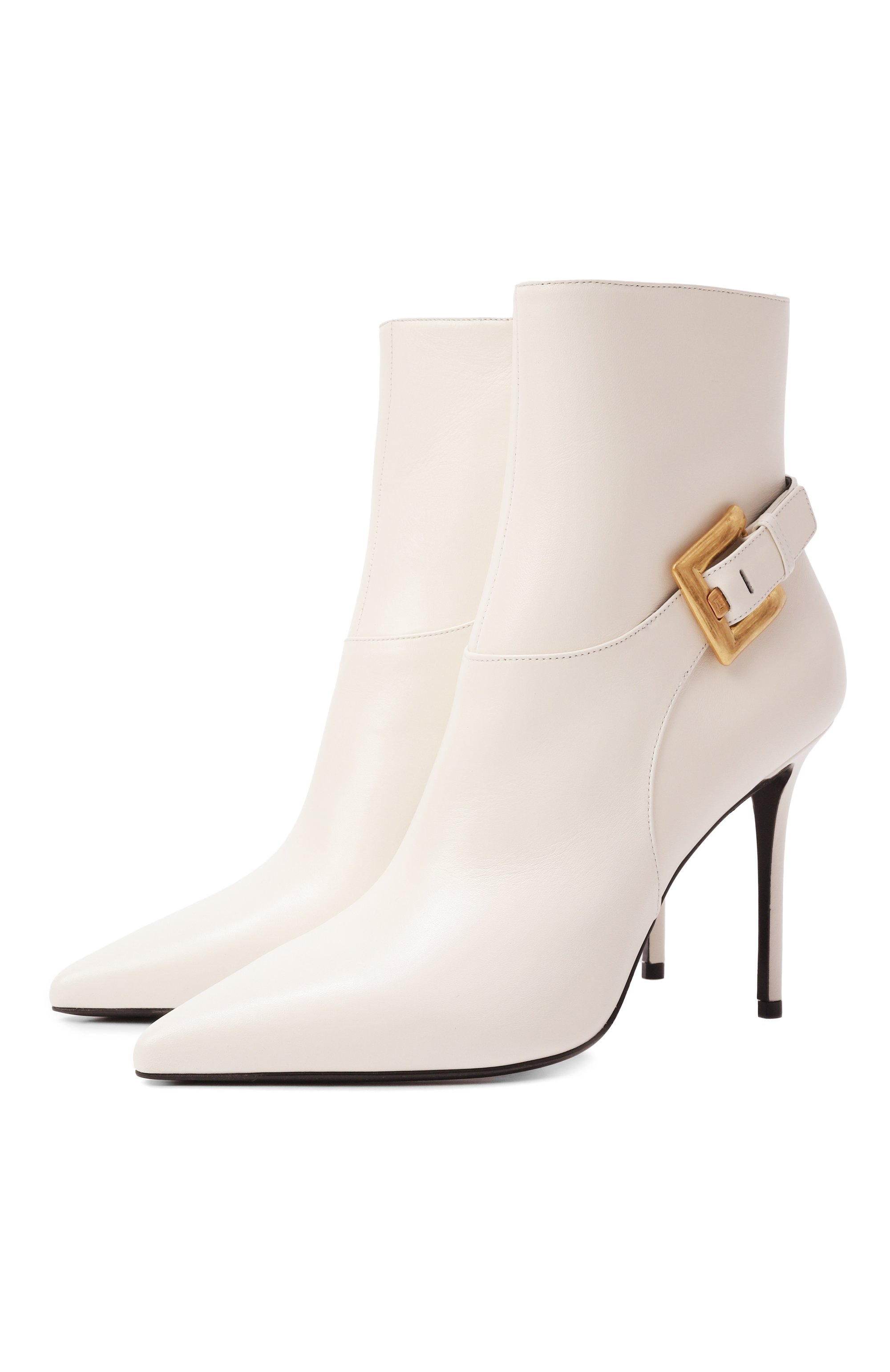 Кожаные ботильоны anthem 95 BALMAIN, арт. GN4TE223/LVIT, фото 1