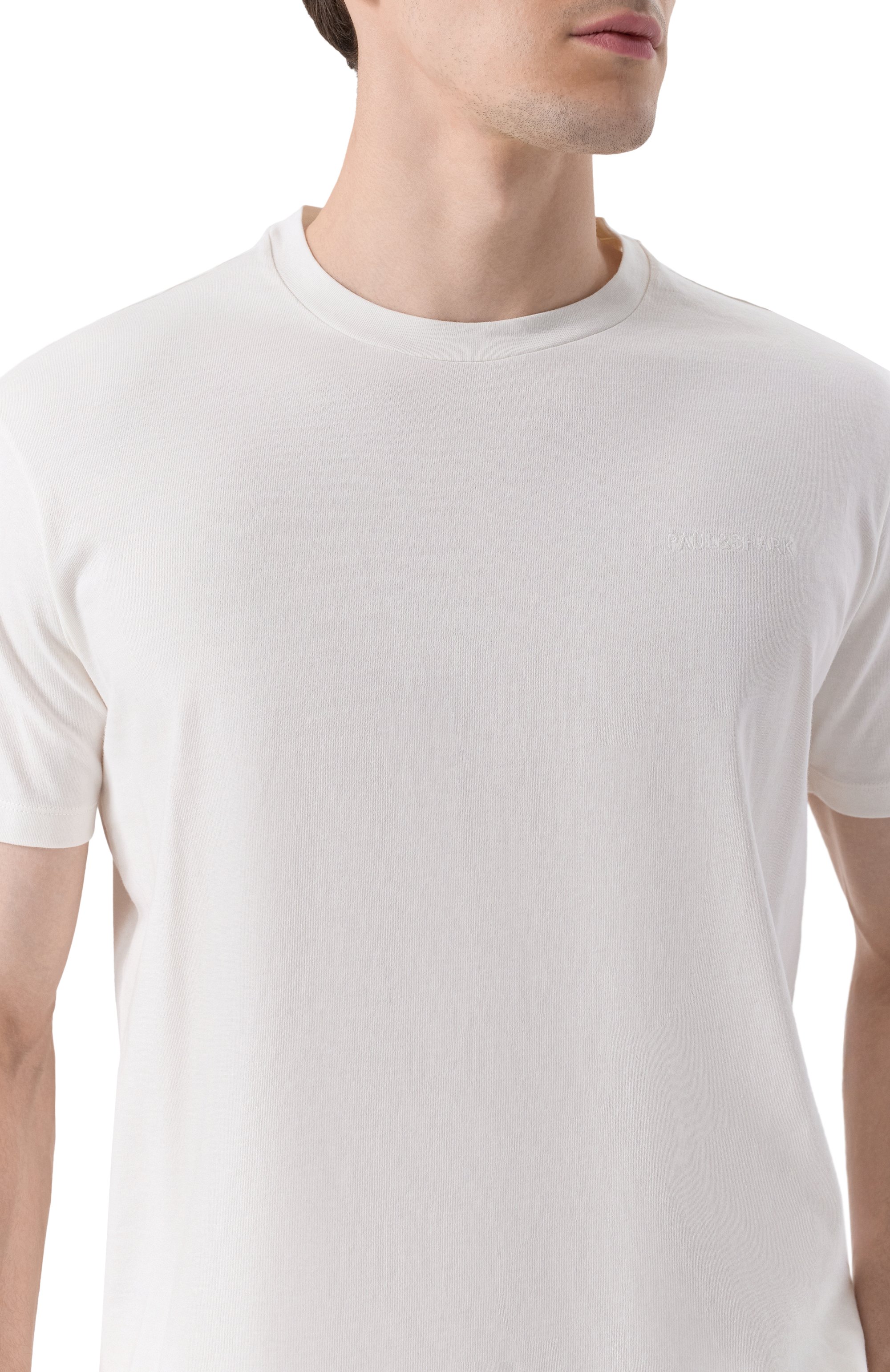Хлопковая футболка PAUL&SHARK, арт. 25411047, фото 5