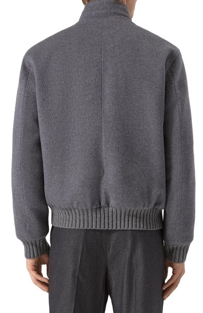 Кашемировый бомбер с подкладкой из норки MVST, арт. FTXTRECK-ES4275V BS/LC1599, фото 4