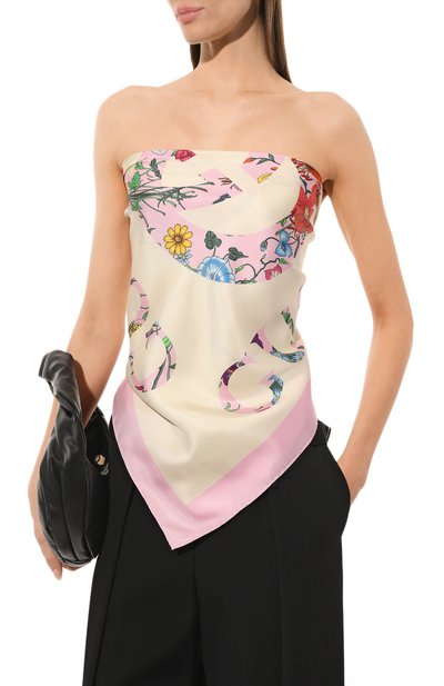 Шелковый платок GUCCI, арт. 663683 3G001, фото 3