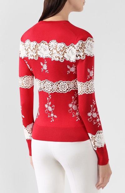 Кардиган из смеси шелка и хлопка DOLCE & GABBANA, арт. FX359T/JASFF, фото 4