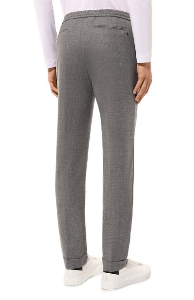 Шерстяные брюки MARCO PESCAROLO серого цвета по цене 56200 руб., арт. CARACCI0L0/5015, фото 4 Шерстяные брюки MARCO PESCAROLO, арт. CARACCI0L0/5015, фото 4