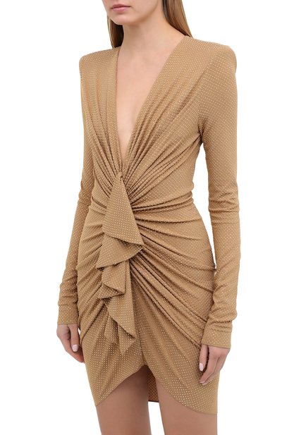 Платье из вискозы ALEXANDRE VAUTHIER, арт. 203DR1331B 1029C-203, фото 3
