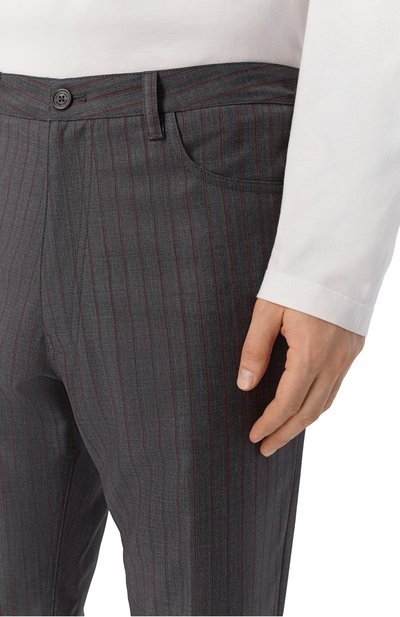 Шерстяные брюки BALENCIAGA, арт. 850705/TPT05, фото 5