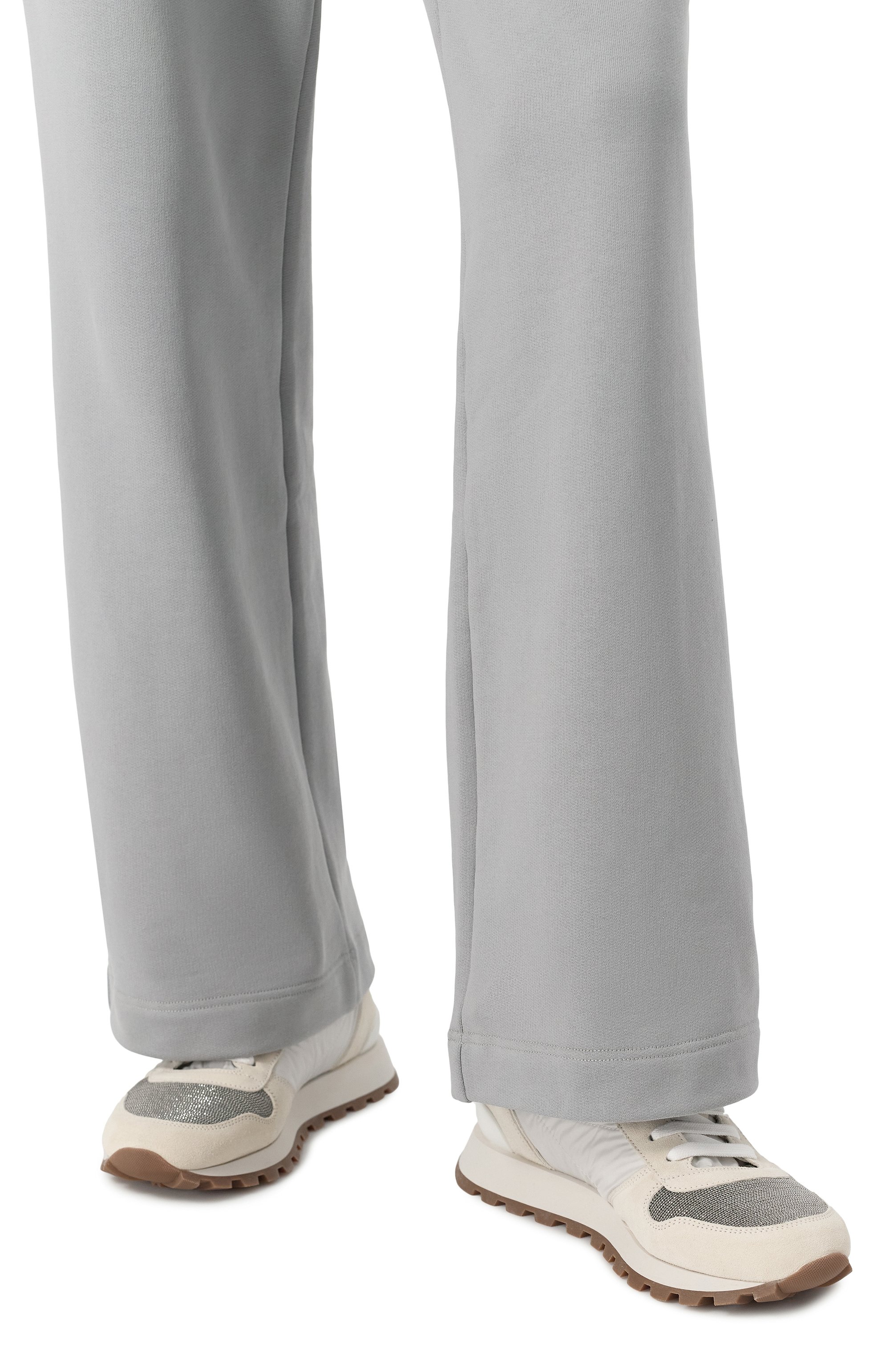 Комбинированные кроссовки BRUNELLO CUCINELLI, арт. MZSFG1960, фото 3