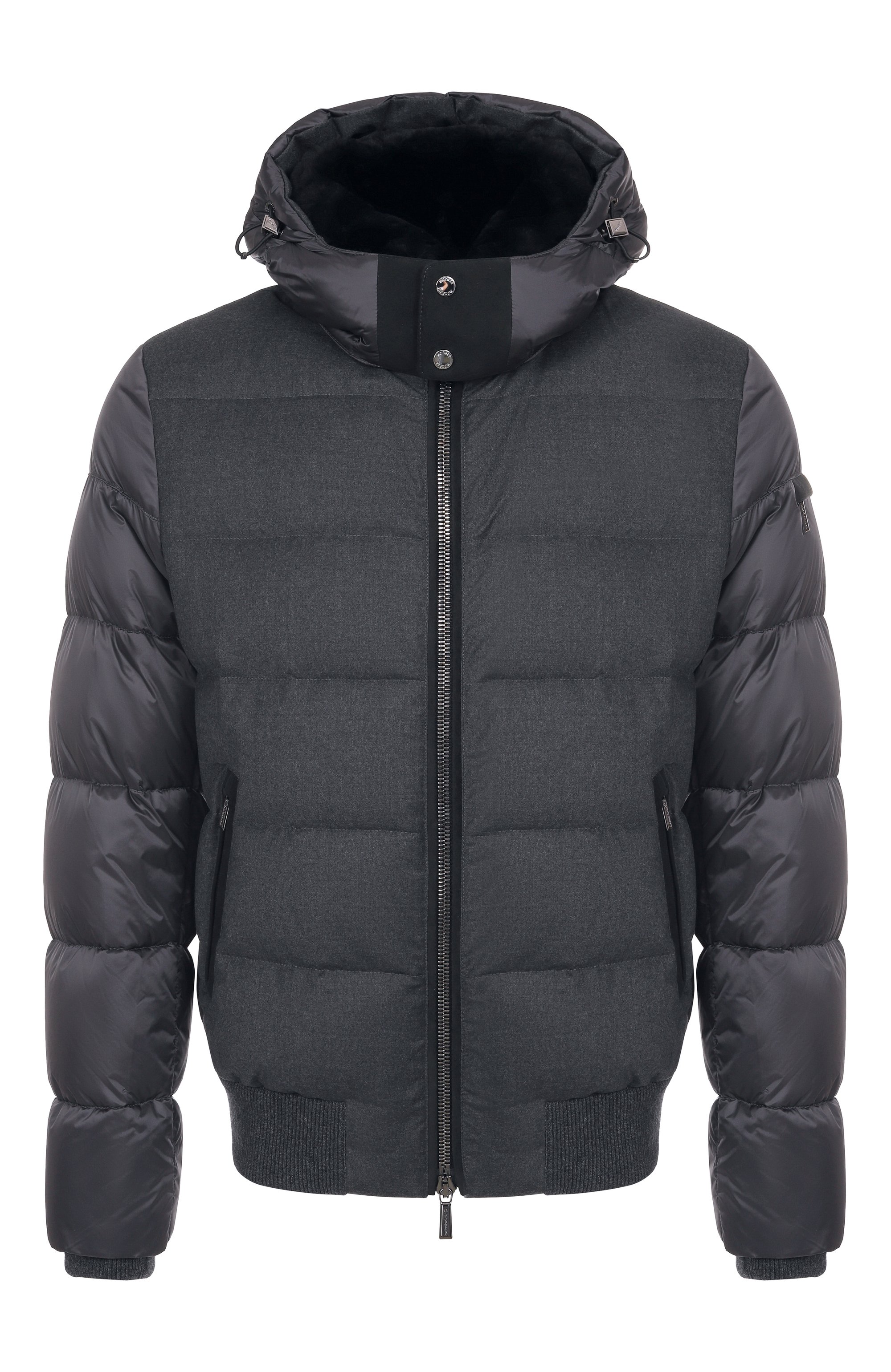 Пуховик wright-shl с воротником из овчины MOORER, арт. WRIGHT/SHL, фото 1