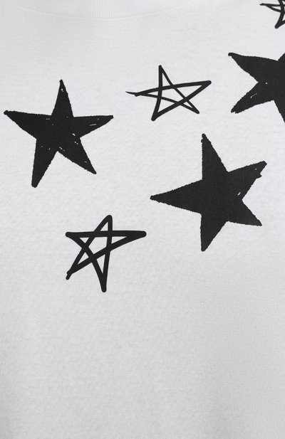 Хлопковая футболка PALM ANGELS белого цвета по цене 26950 руб., арт. PMAA002F21JER0040110, фото 5 Хлопковая футболка PALM ANGELS, арт. PMAA002F21JER0040110, фото 5