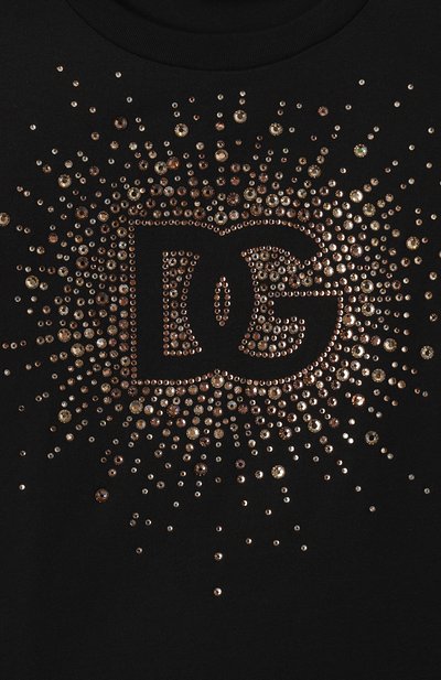Хлопковая футболка DOLCE & GABBANA, арт. L5JTNK/G7N6B/8-14, фото 3