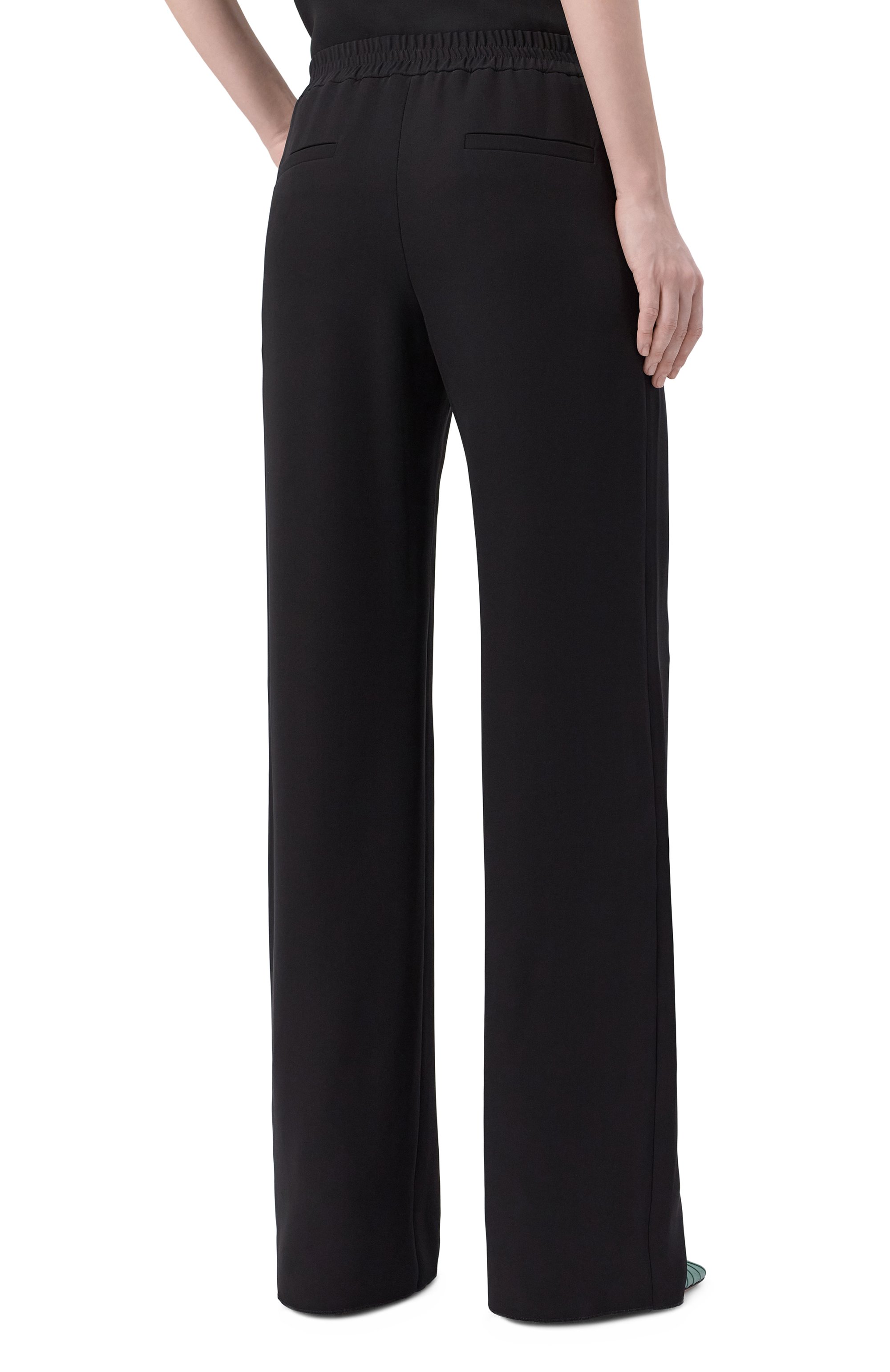 Шелковые брюки VALENTINO, арт. 8B3RB745/1MM, фото 4